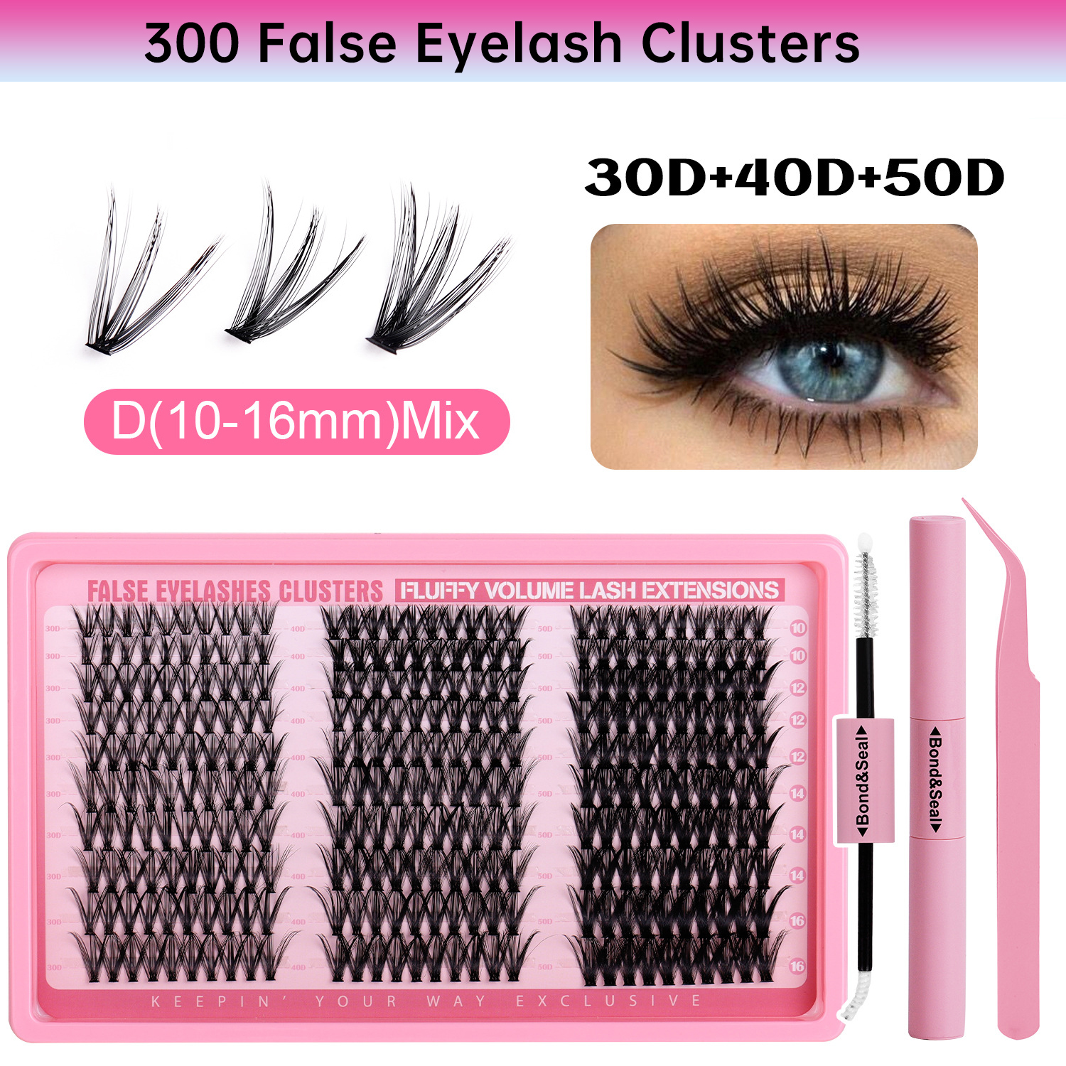 individual cluster eyelash set individual cluster eyelash set