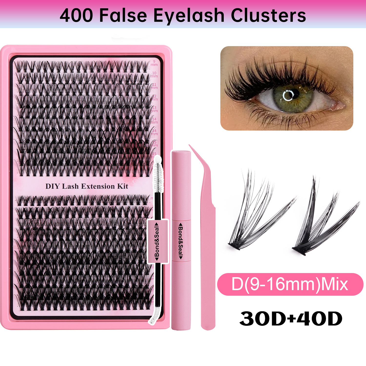individual cluster eyelash set individual cluster eyelash set