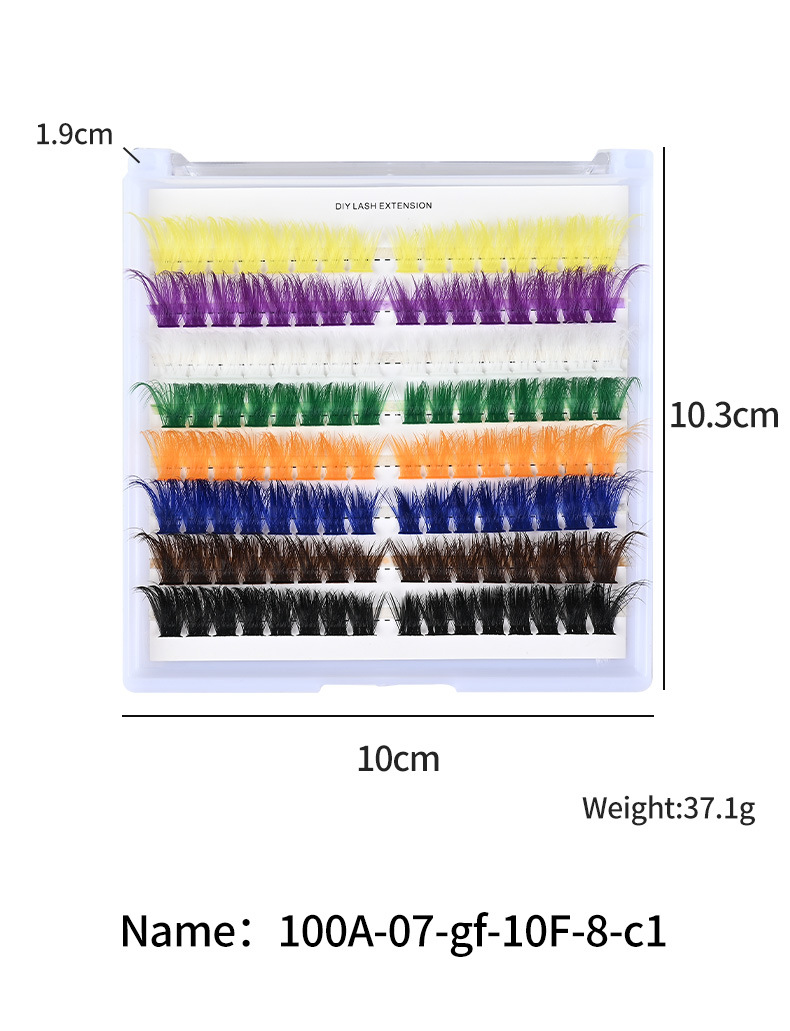 colored individual diy holiday lash clusters colored individual diy holiday lash clusters